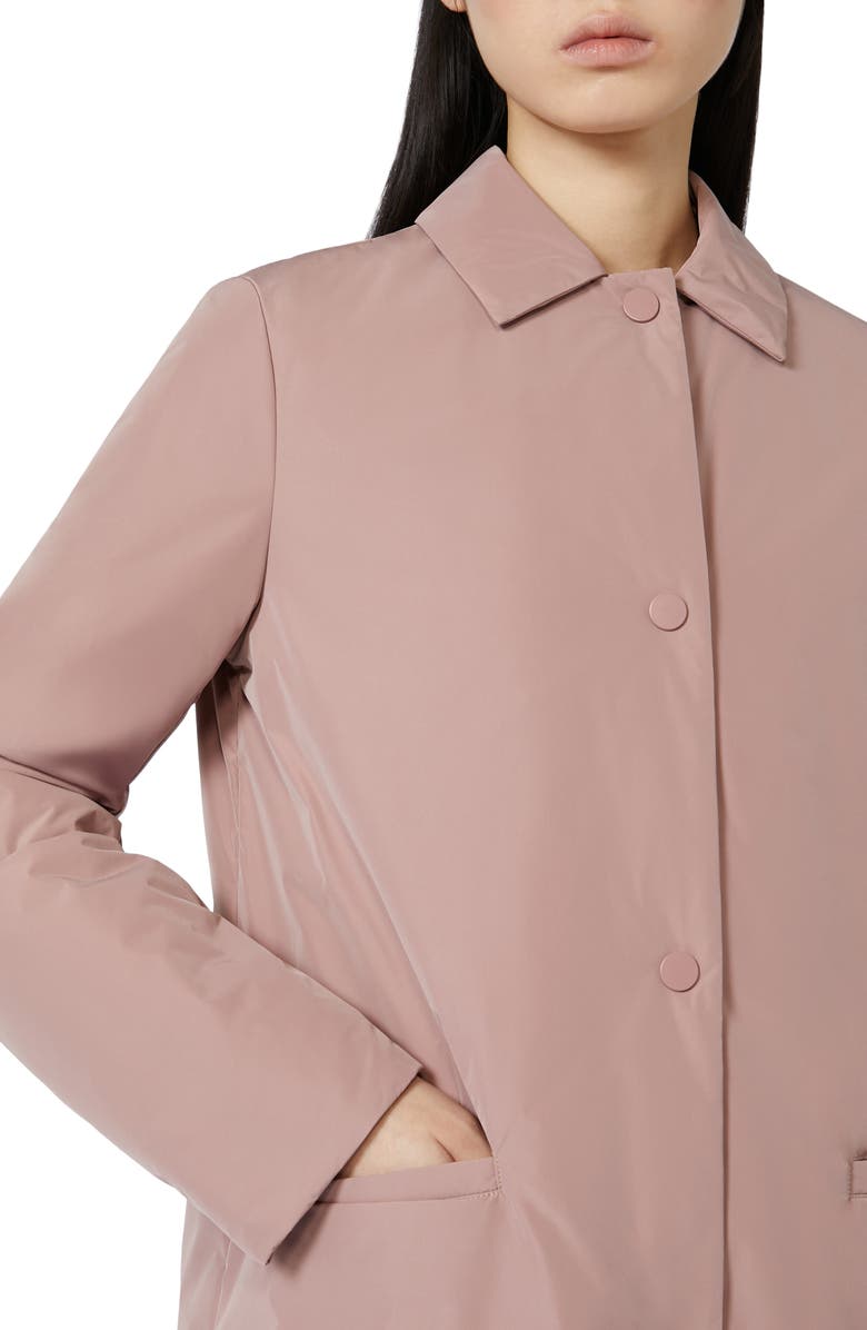 MM by Max Mara Front Snap Coat, Alternate, color, Pink