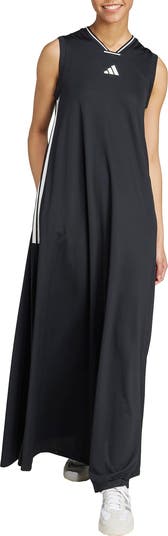 adidas Tiro Recycled Polyester Maxi Dress | Nordstrom