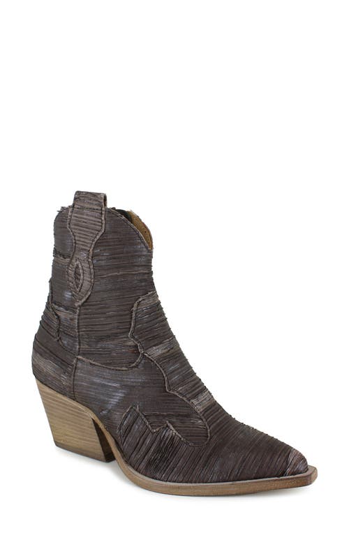 ZIGI Yuliana Western Boot in Taupe Leather 