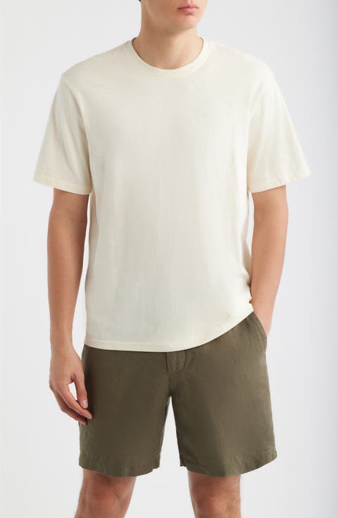 Slub Cotton Crewneck T-Shirt (Regular & Big)