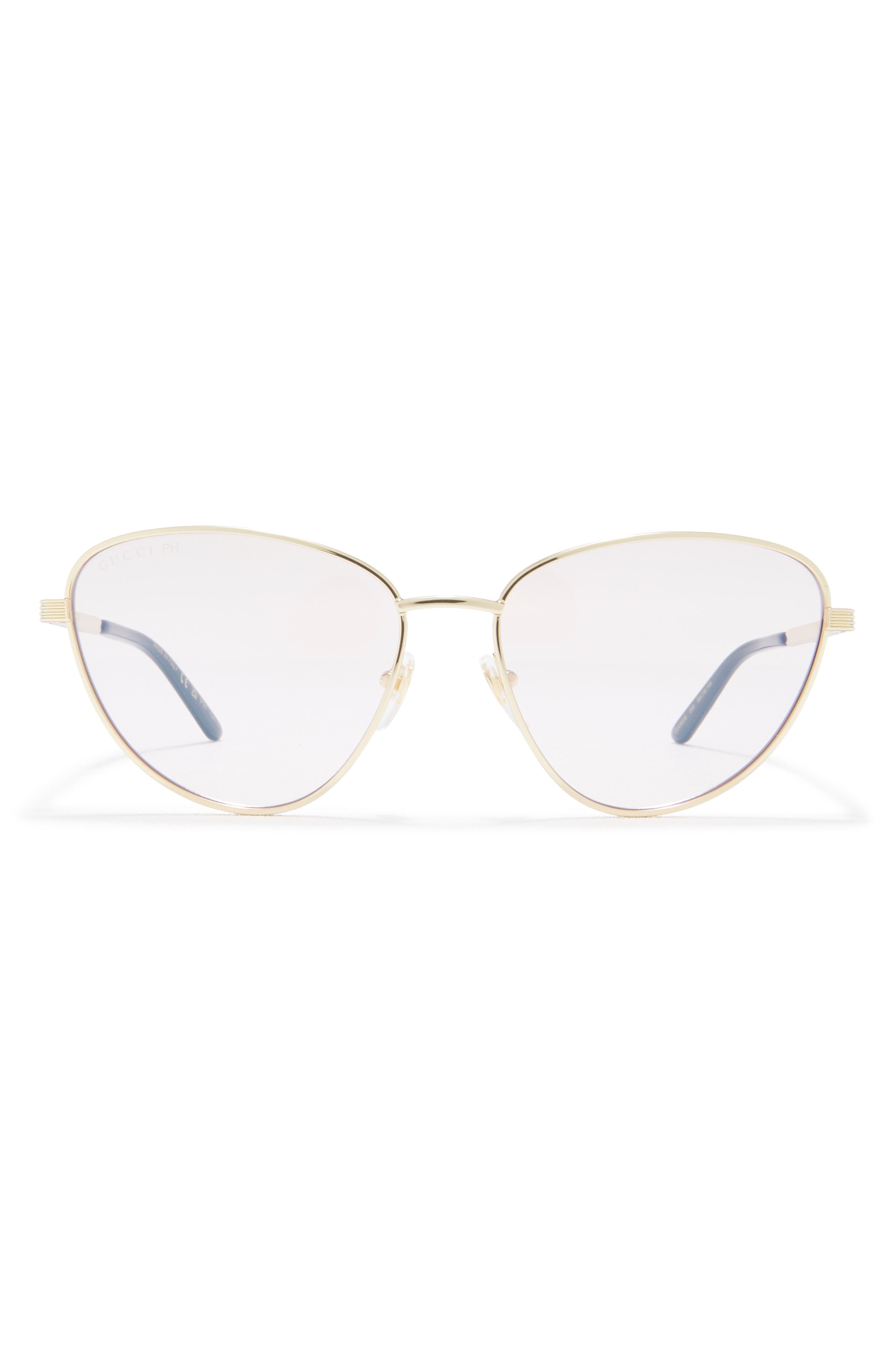 Gucci 58mm Cat Eye Sunglasses