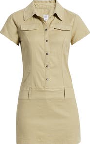 BDG Urban Outfitters Polly Linen Blend Romper