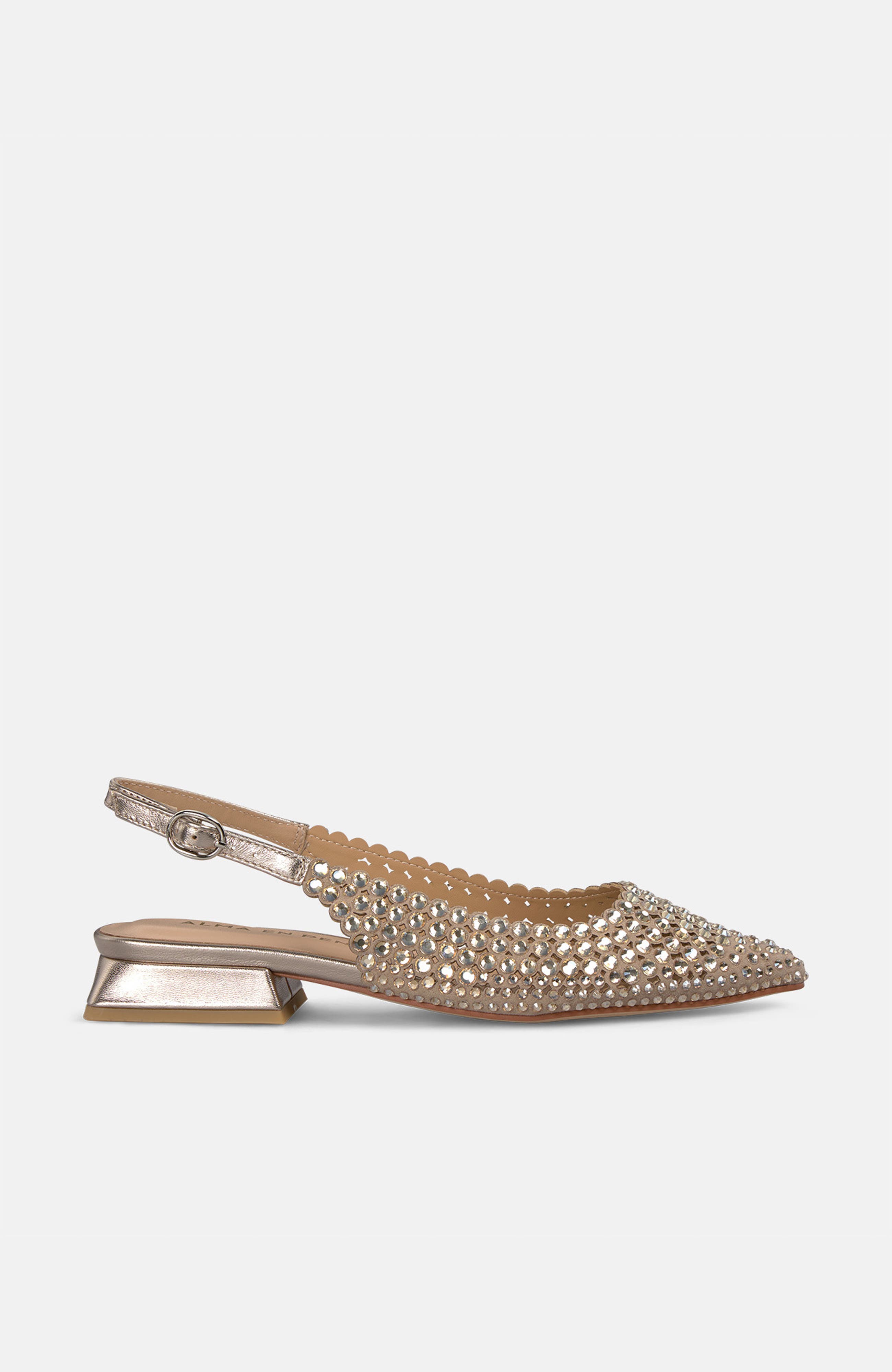 Flat Shoe Details, Alternate, color, Metallic Rust/Copper