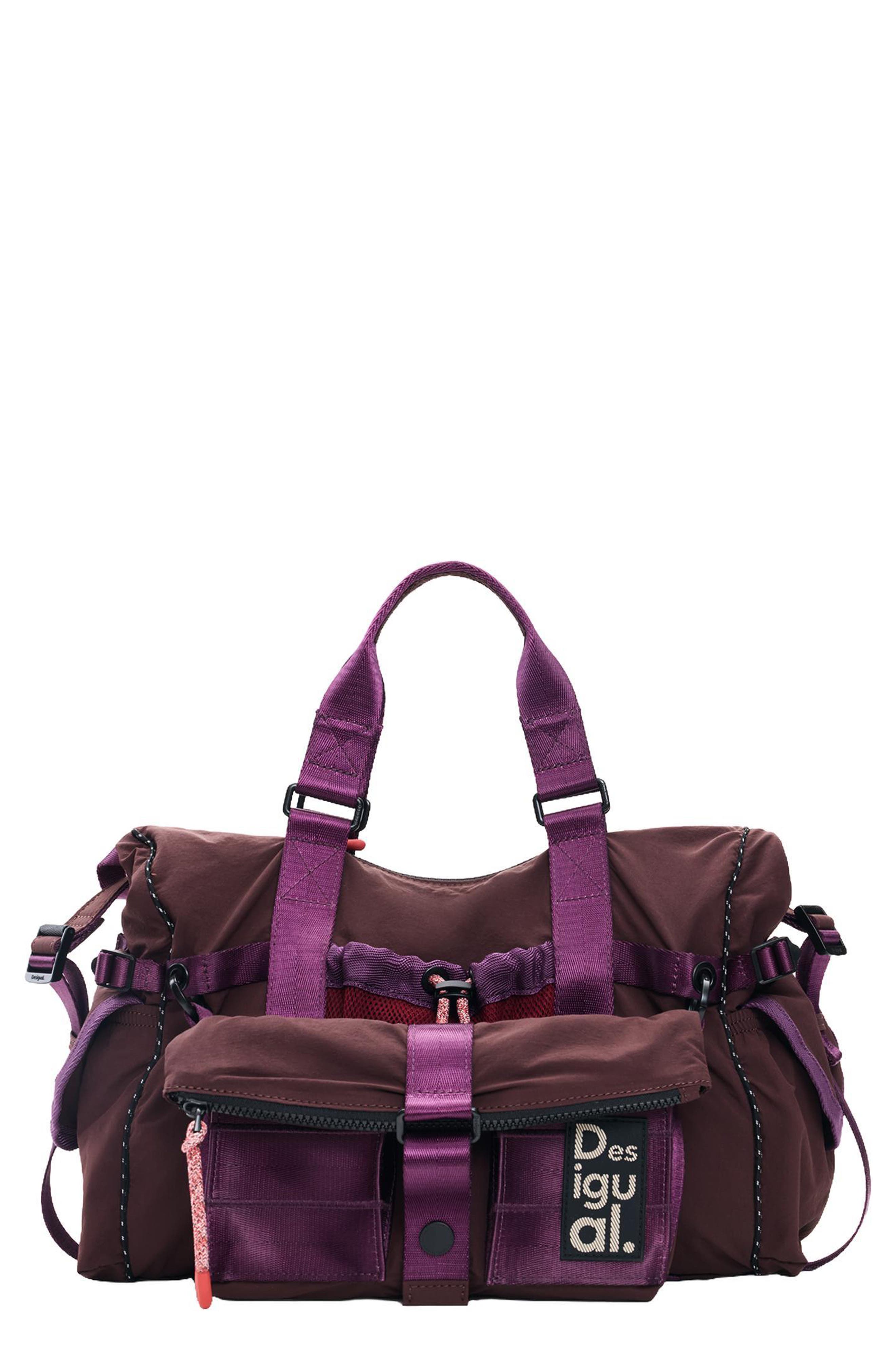 2-in-1 Convertible Backpack Bag, Main, color, BURGUNDY