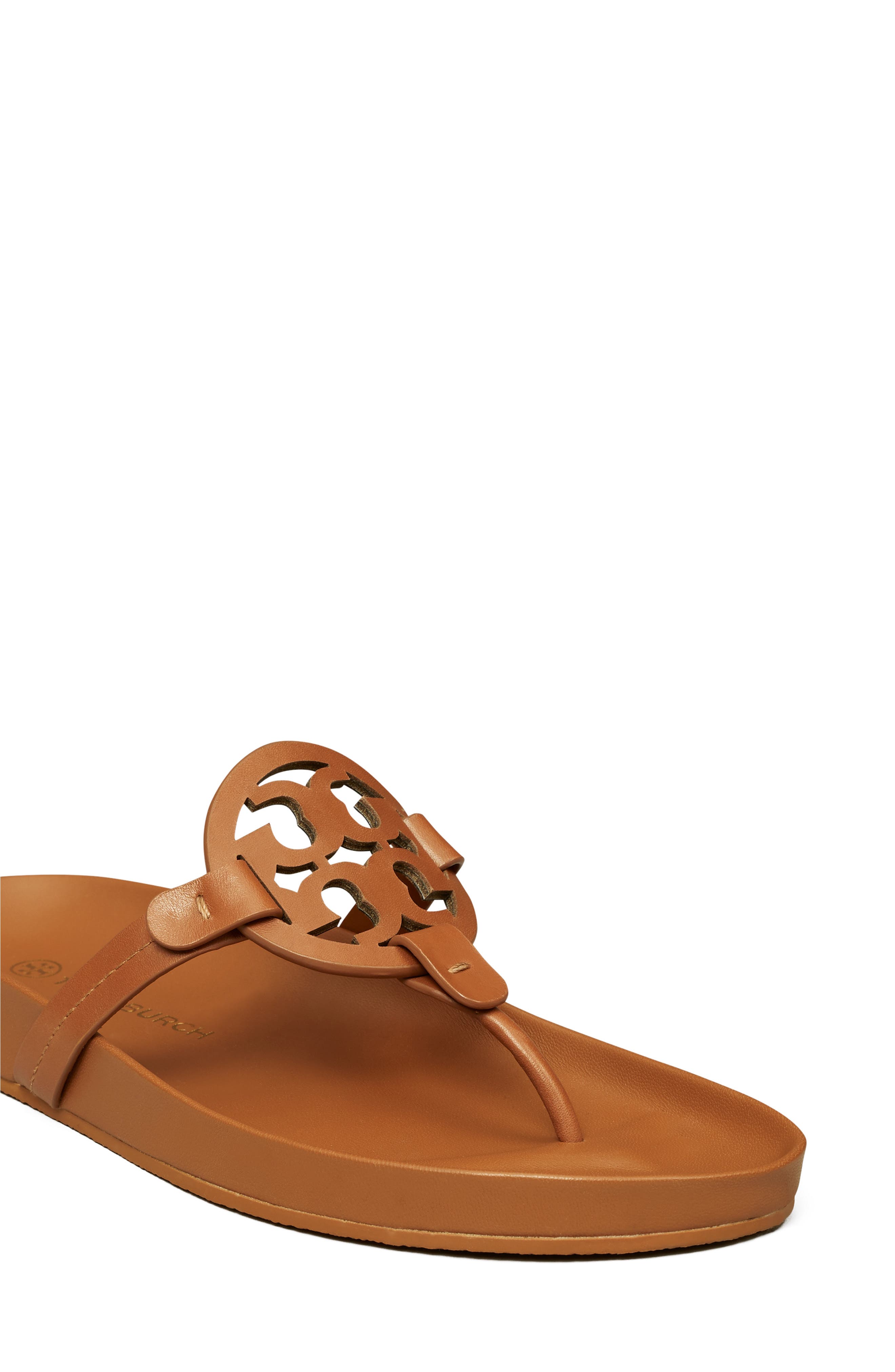 Miller Cloud Thong Sandal, Alternate, color, BOURBON MIELE