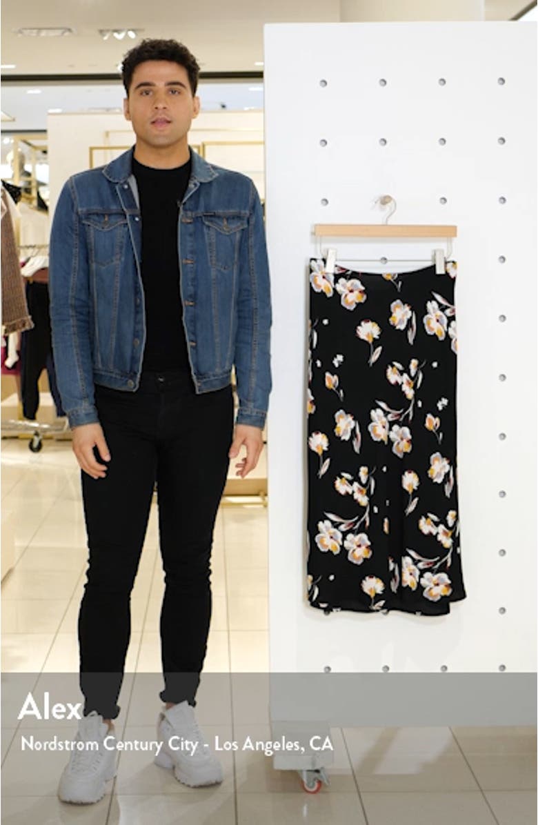 Bias Cut Midi Skirt, sales video thumbnail