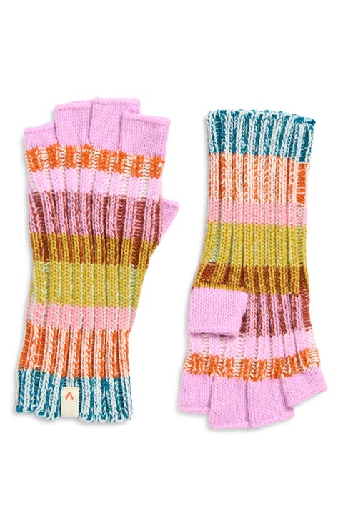 Mosaic Fingerless Gloves