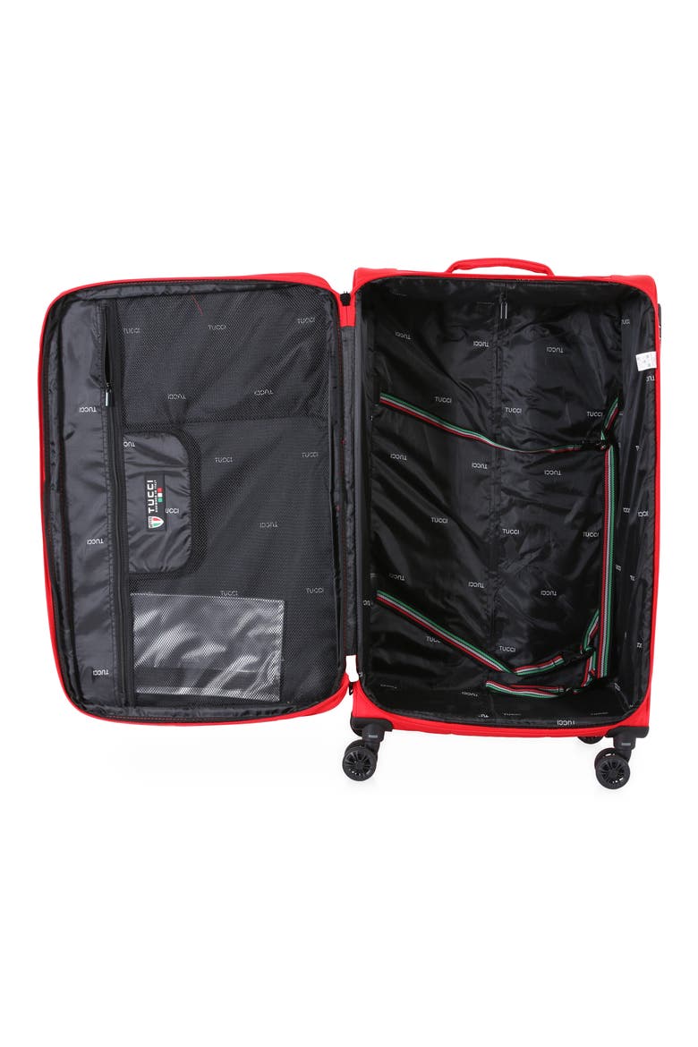 Superiore 3-Piece Luggage Set, Alternate, color, RED