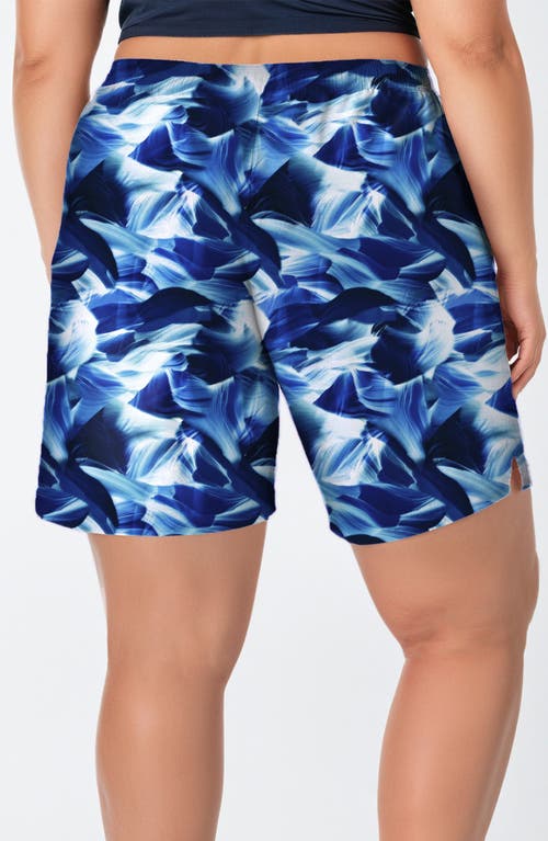 Calypsa Plus Size 7" Board Shorts