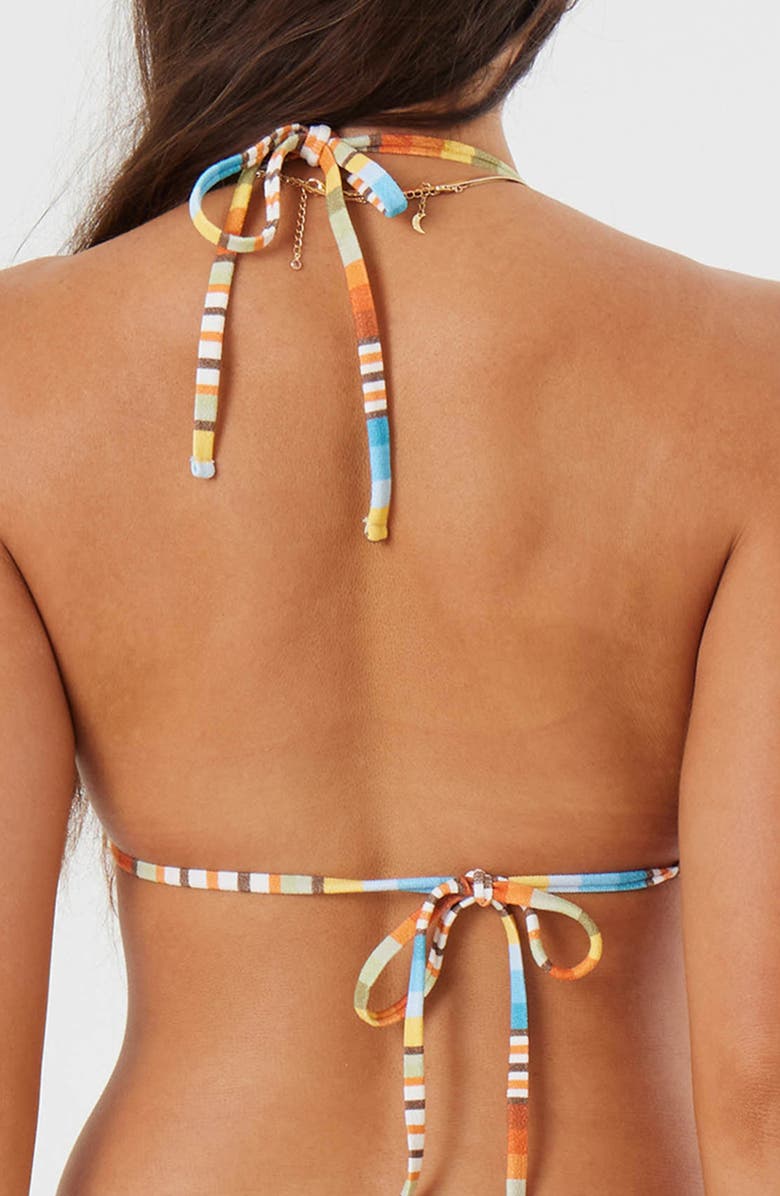 Roxy Mini Tiki Triangle String Bikini Top, Alternate, color, 