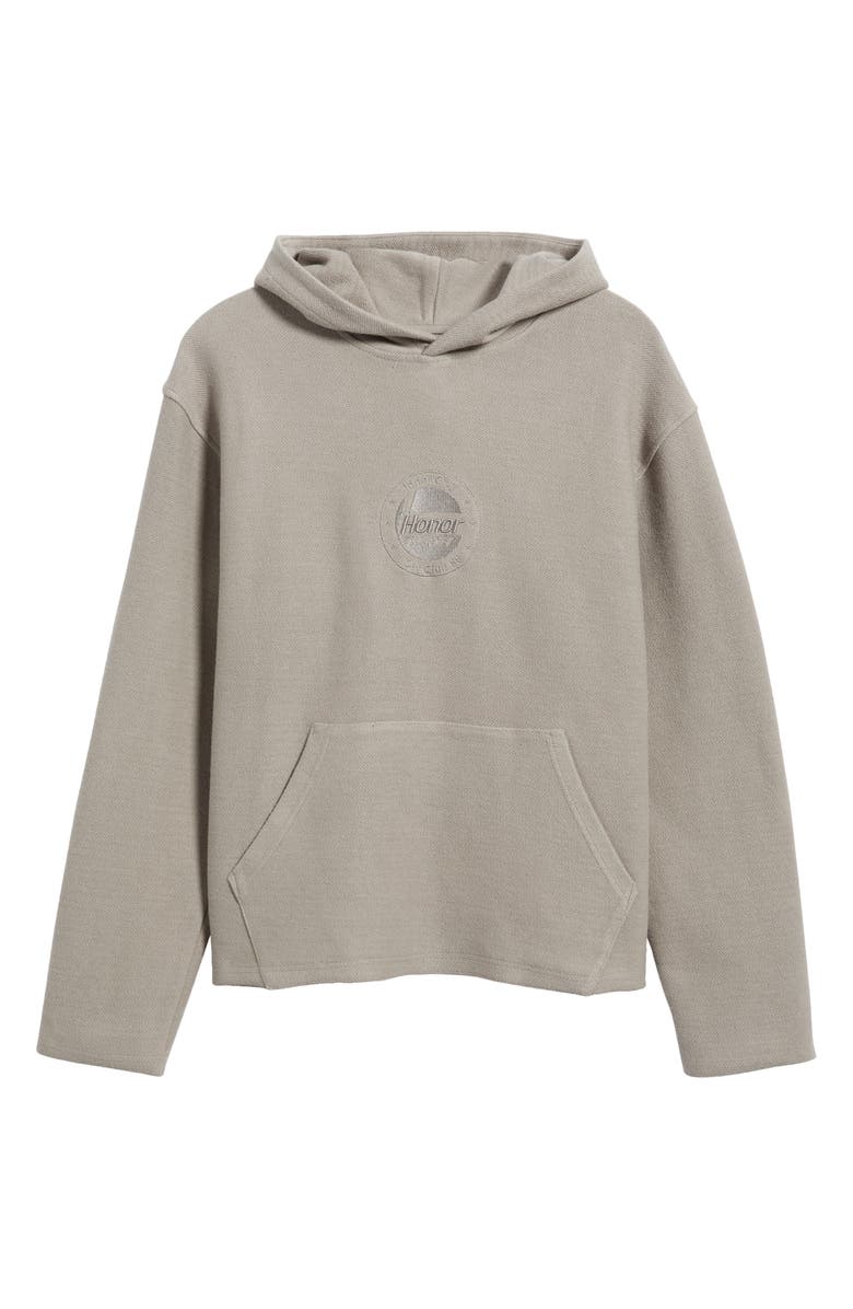 HONOR THE GIFT Race Herringbone Hoodie, Alternate, color, Stone