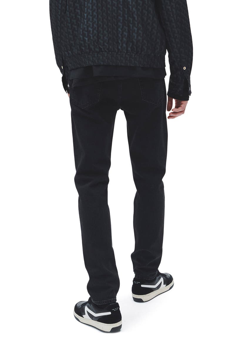Fit 2 Authentic Stretch Slim Fit Jeans, Alternate, color, WASHED BLA