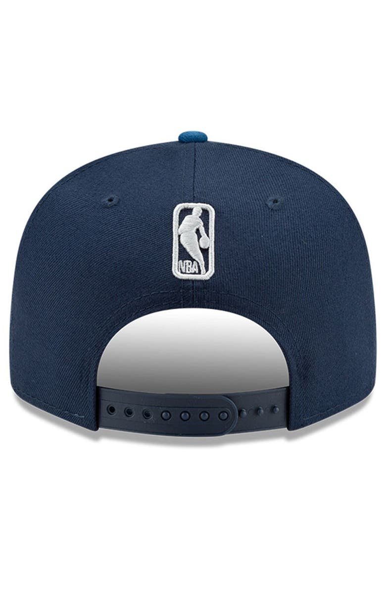 New Era Men's New Era Black/Gray Minnesota Timberwolves 2-Tone 9FIFTY Adjustable Snapback Hat, Alternate, color, 