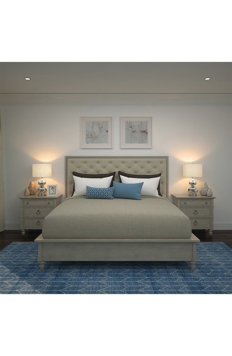 ADDISON AND LANE Katrin Table Lamp - Nickel Plated Glass, Alternate, color, 