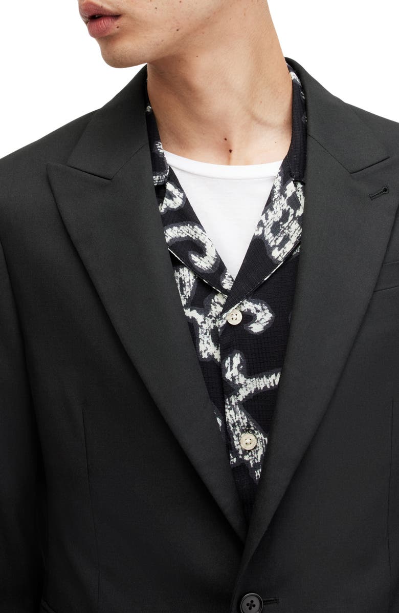 AllSaints Dima Solid Blazer, Alternate, color,