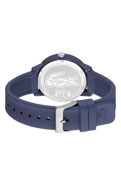 Lacoste L.12.12 Silicone Strap Watch, 36mm In Purple