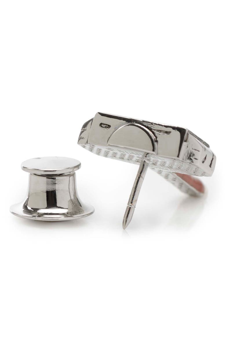 Cufflinks, Inc. 3D Thor Hammer Lapel Pin, Alternate, color, Silver