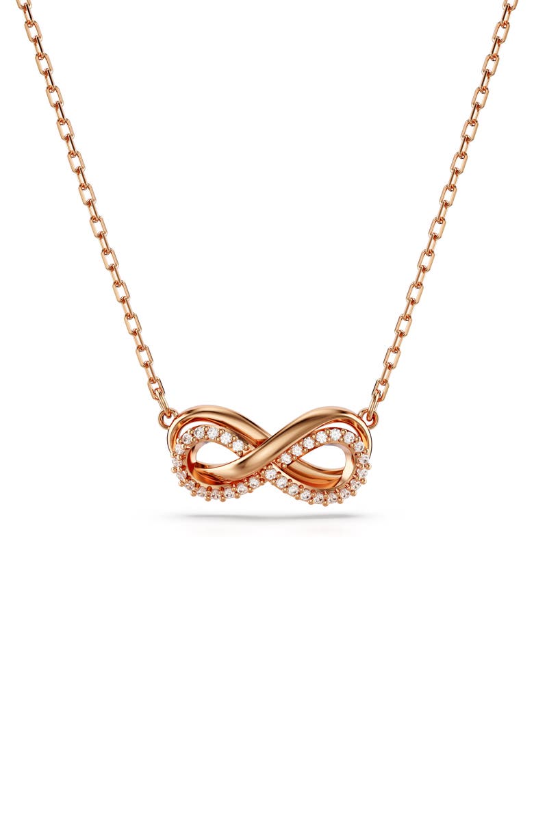 Swarovski Hyperbola Zirconia Pendant Necklace, Main, color, 