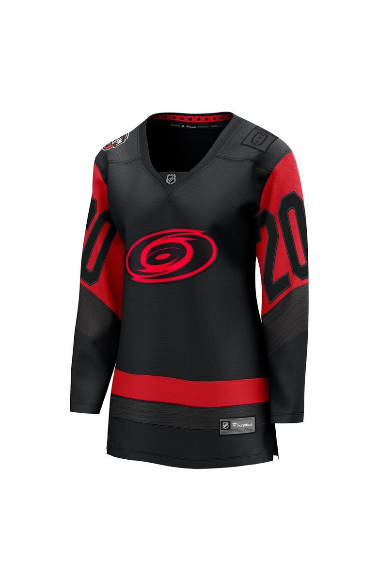 FANATICS Women's Fanatics Branded Sebastian Aho Black Carolina Hurricanes 2023 NHL Stadium Series Breakaway Player Jersey, Alternate, color, 