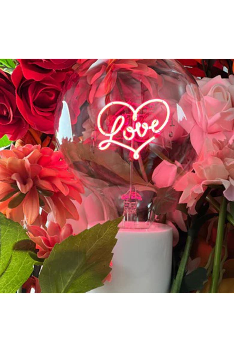 Love Portable Table Lamp, Alternate, color, Emerald