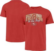 '47 Men's '47 Scarlet San Francisco 49ers Regional Franklin T-Shirt