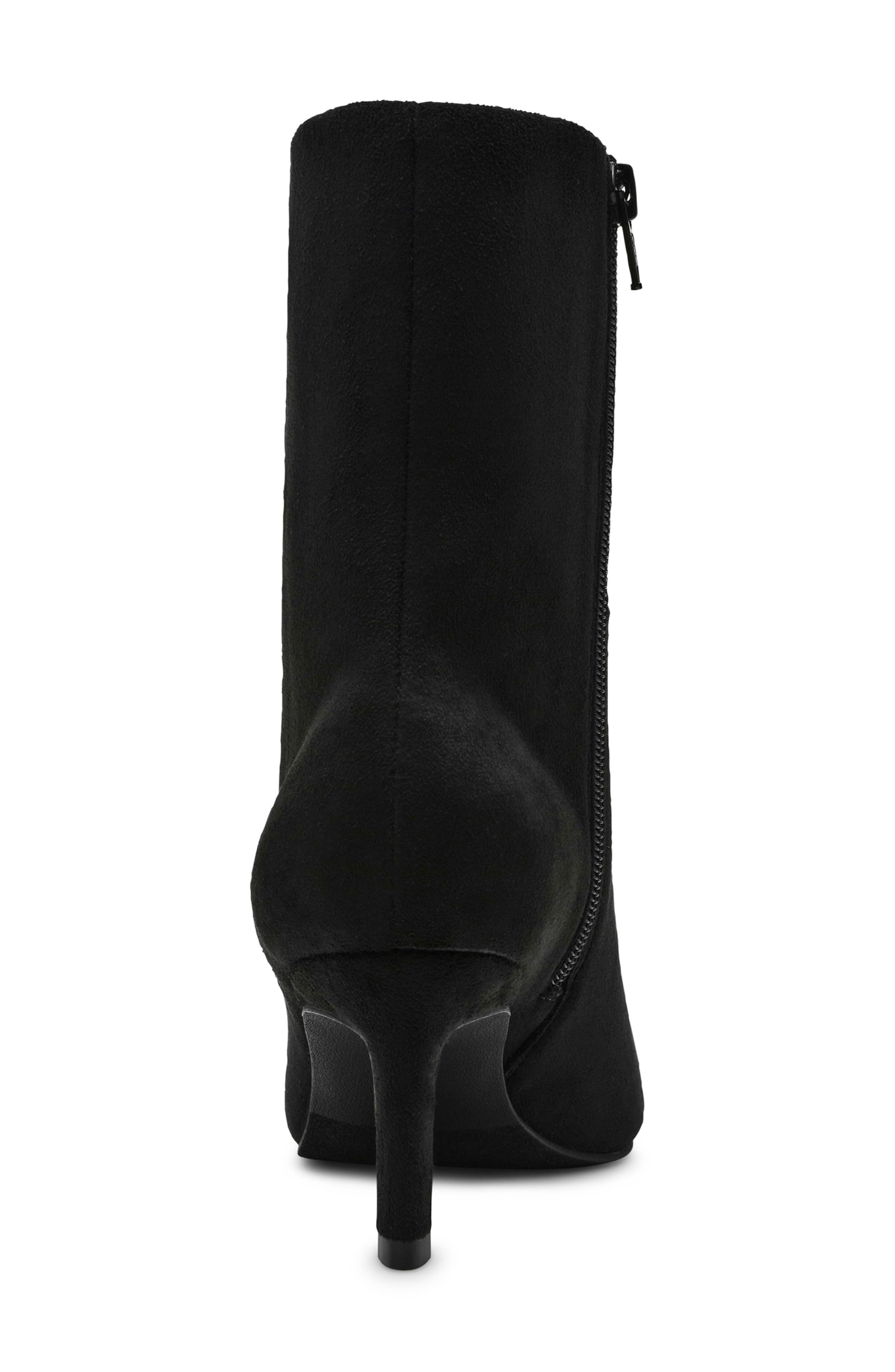 DV by Dolce Vita Gradie Kitten Heel Boot, Alternate, color, Black Faux Suede