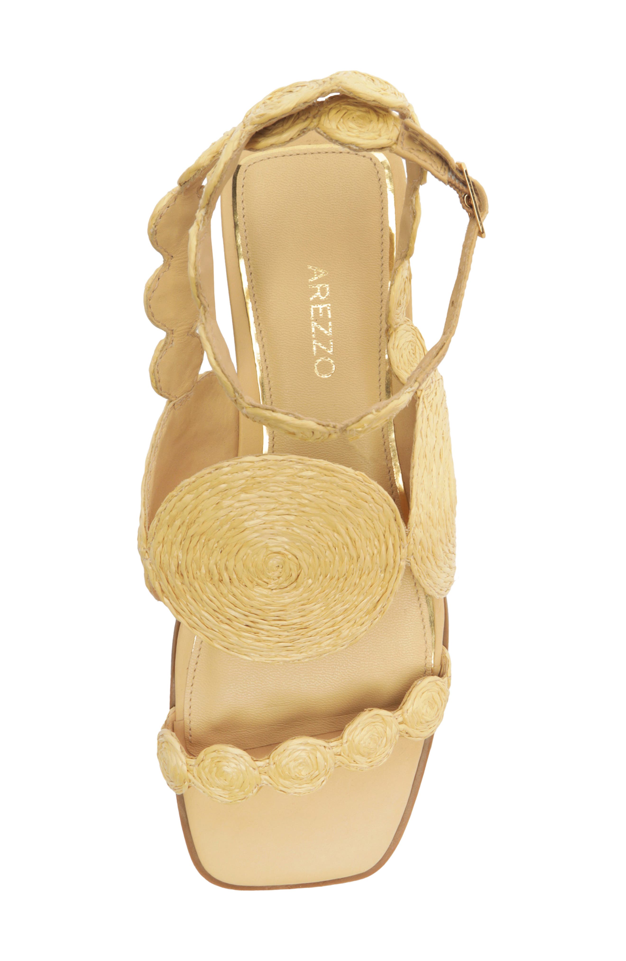 Arezzo Gia Flat Sandal, Alternate, color, 