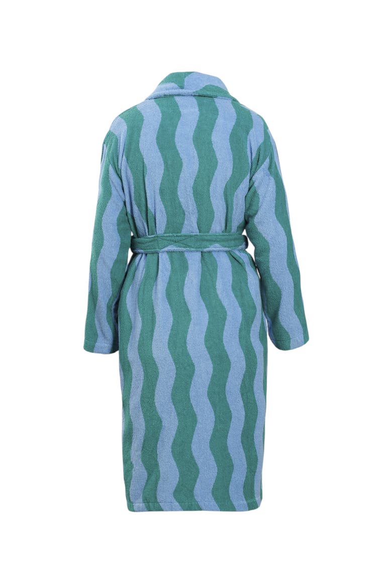 Tabea 100% Cotton Bathrobe, Alternate, color, Blue