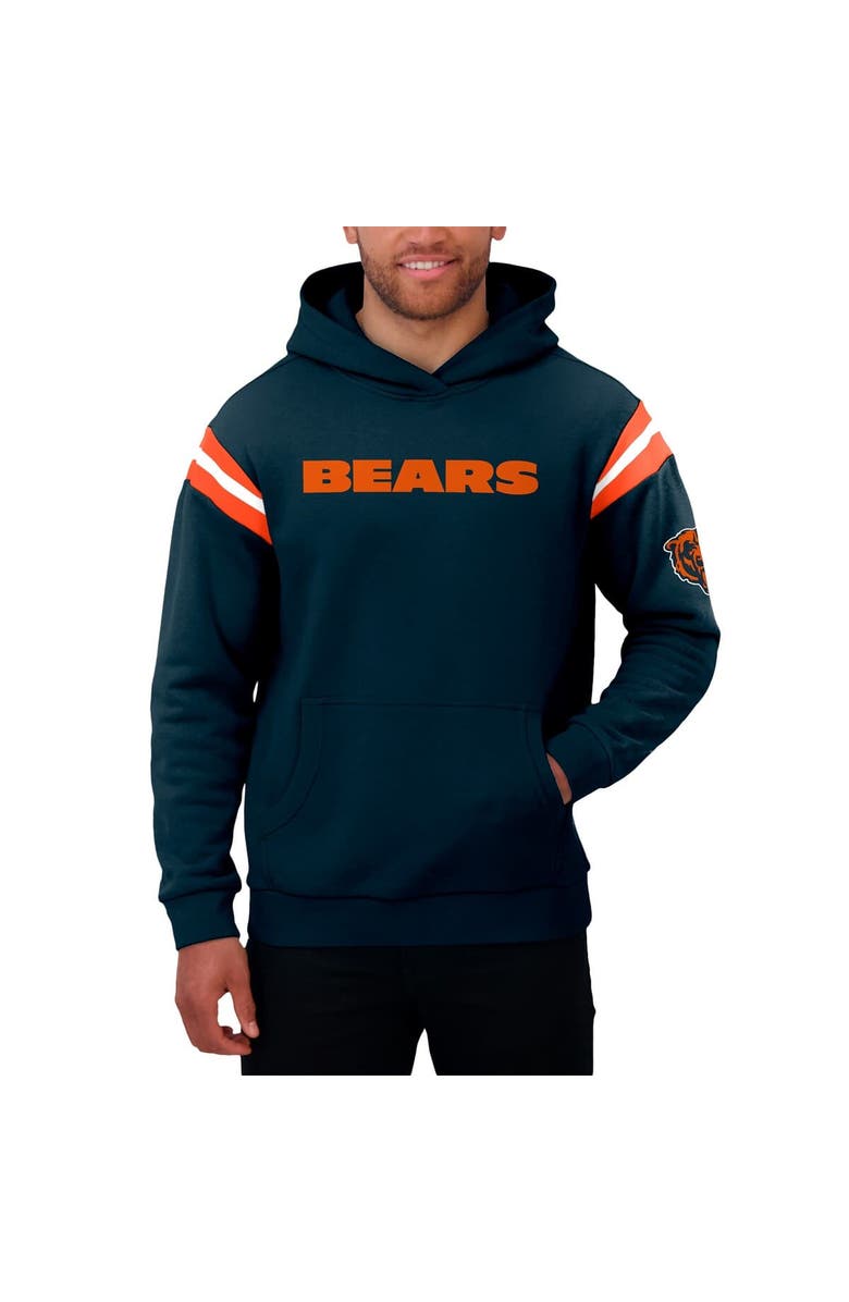 Darius Rucker Collection by Fanatics Men's Darius Rucker Collection by Fanatics Navy Chicago Bears Football Washed Pullover Hoodie, Alternate, color, Navy