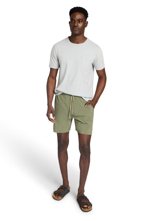 Faherty Shorelite Performance Swim Trunks In Light Pine