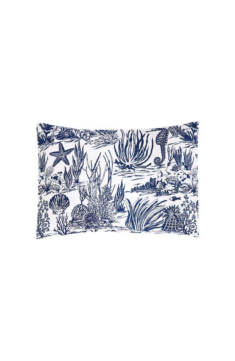 C&F Home Reef Shores Beach Coastal Cotton Quilt Set - Reversible and Machine Washable, Alternate, color, Blue