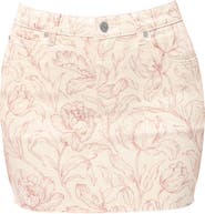 Bayeas Montreal Floral Denim Miniskirt