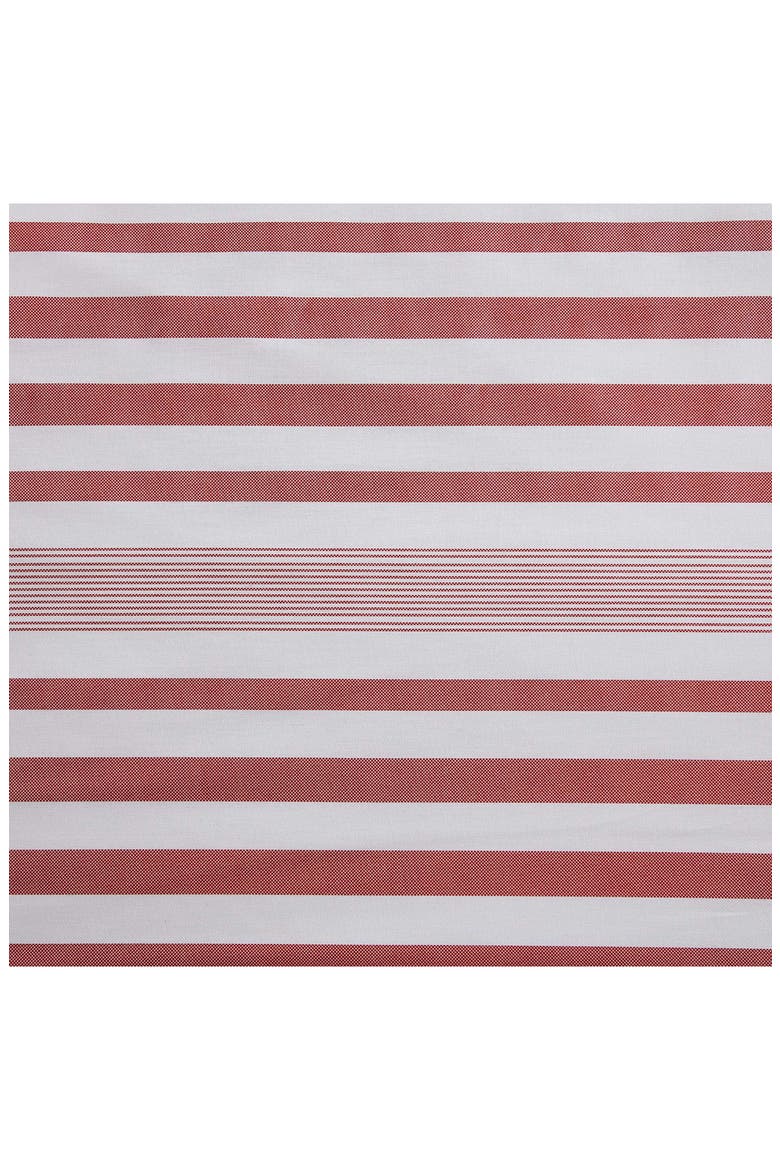 Mandalay Beach Stripe Comforter & Shams Set, Alternate, color, IVORY/ WHITE/ RED