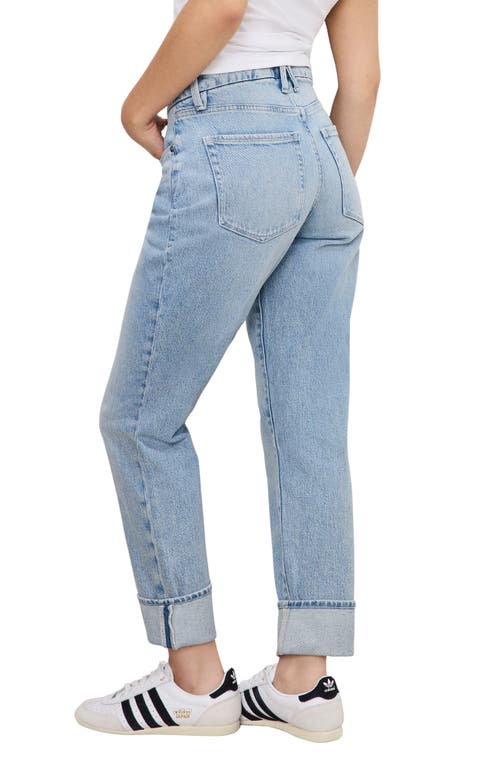 Good American The Weekender Petite High Rise Jeans In I750 In Indigo750