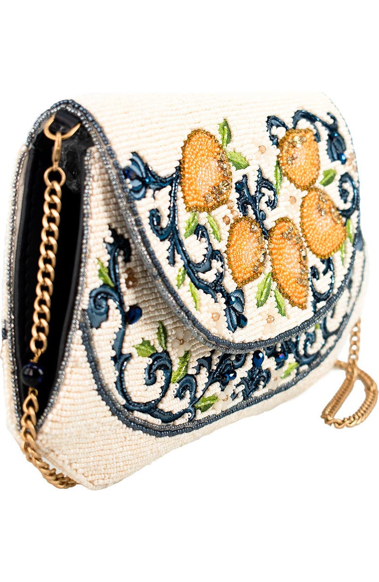 Mary Frances Accessories Capri Lemons Crossbody Handbag, Alternate, color, Multi