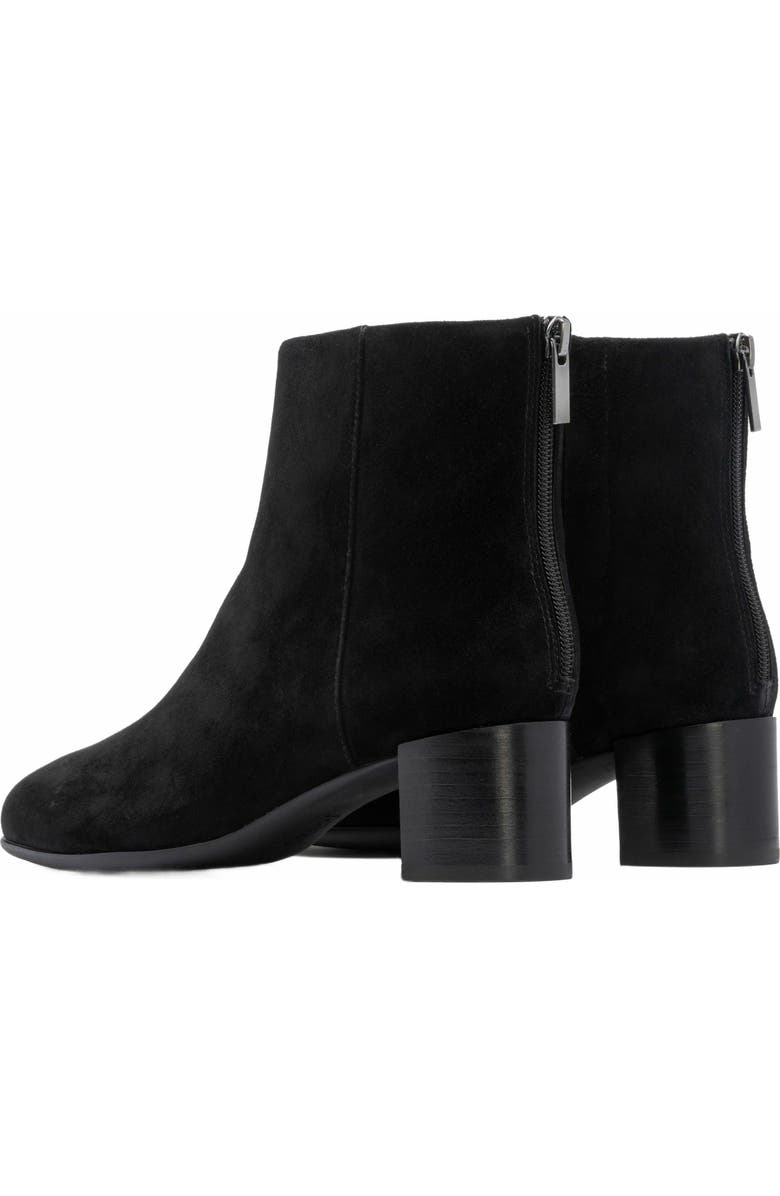 ABEO Plaza Back Zip Boot, Alternate, color, Black Suede - Regular