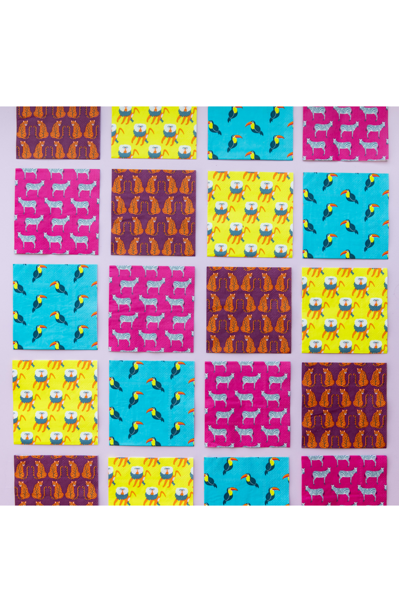 Jollity
Co Jungle Animals Large Napkins, Alternate, color, Assorted Pre-Pack