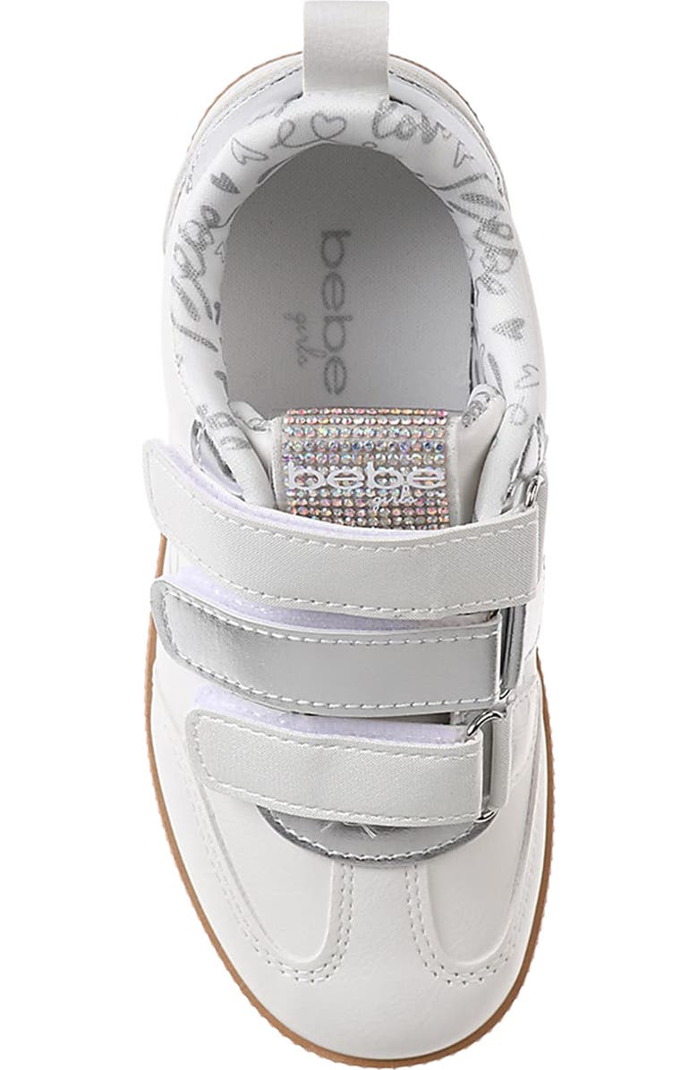 bebe Kids' Triple Strap Sneaker, Alternate, color,