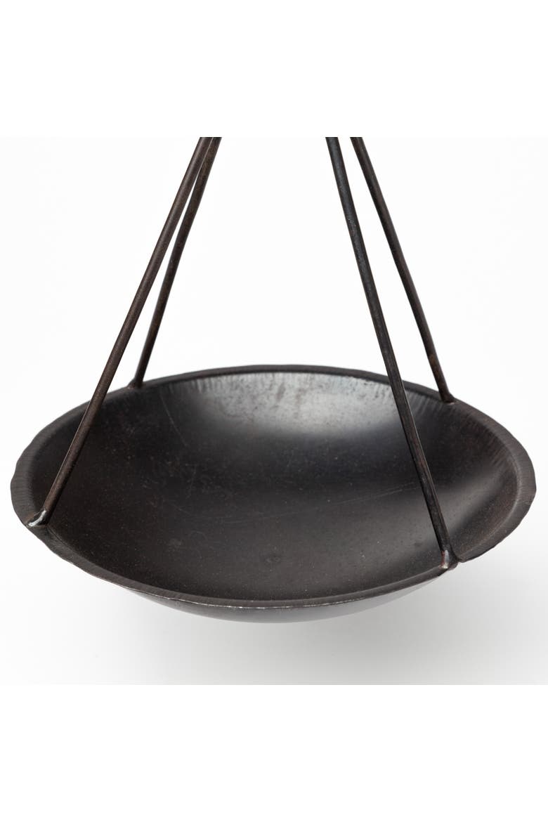 Adilah Metal Vintage Inspired Weighing Scale, Alternate, color, Black