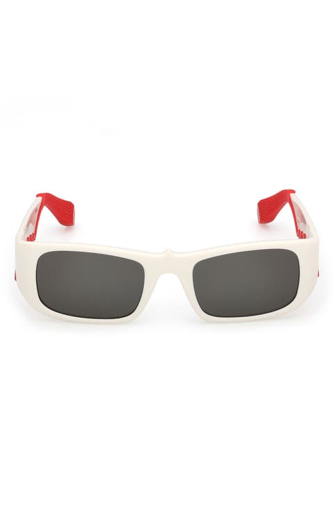 53mm Loubishark Rectangular Sunglasses