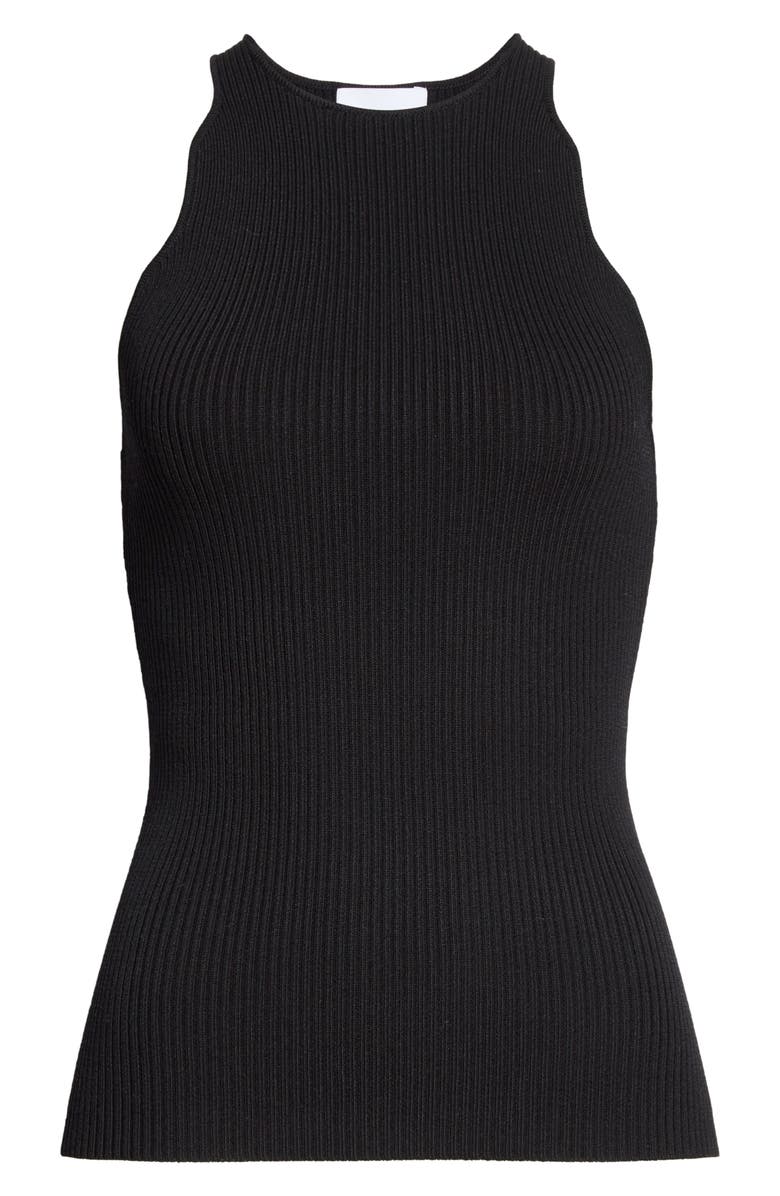 Ganni Mélange Rib Tank, Alternate, color,