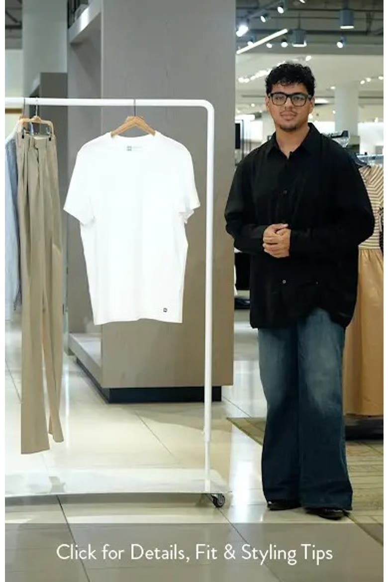 DropTemp™ Dry Cotton Crewneck Undershirt 2-Pack video