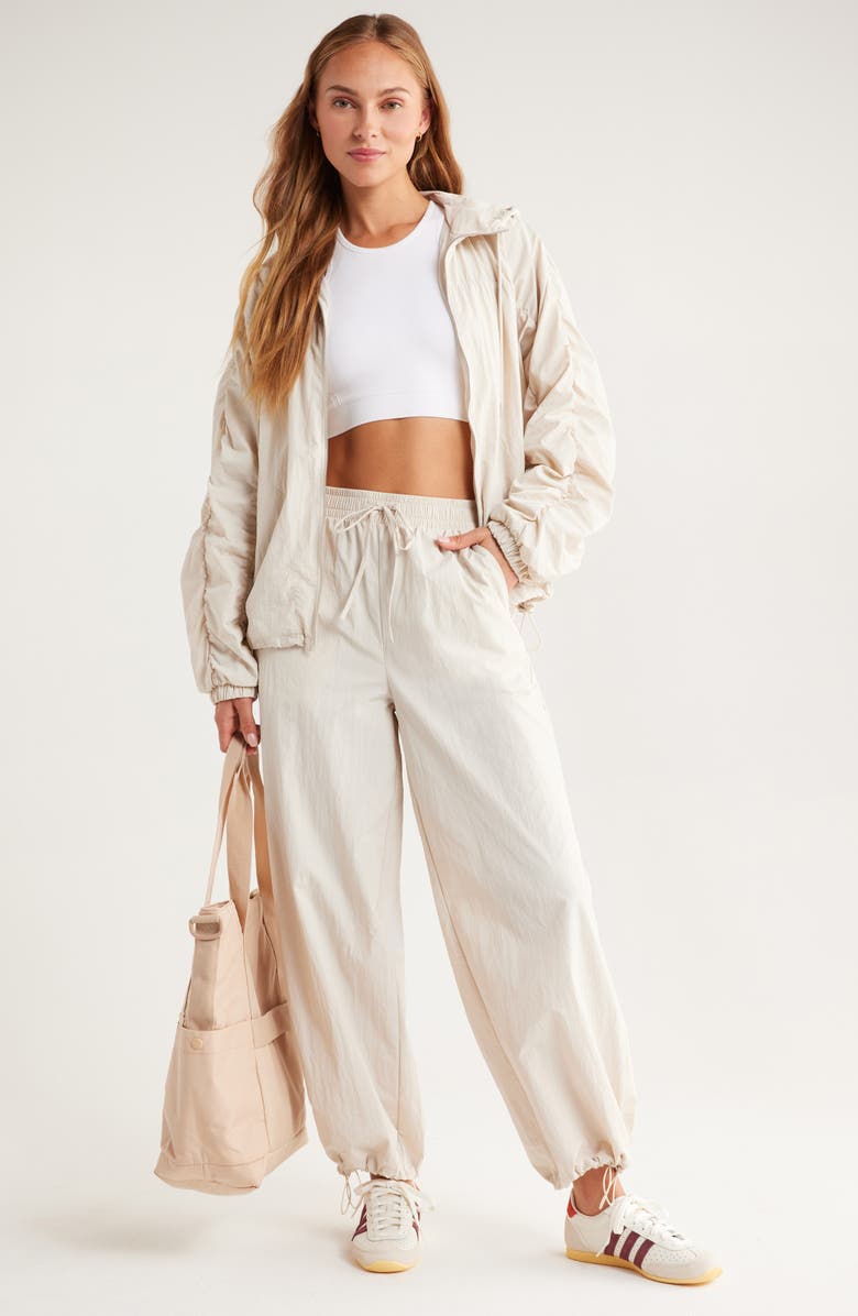 Zella Travel Lite Joggers, Alternate, color, Grey Moonbeam