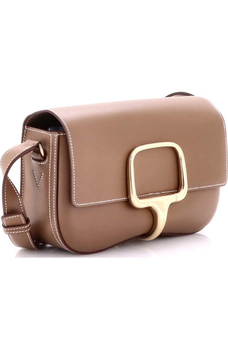 Pre-Owned Hermes Della Cavalleria Elan Shoulder Bag Tadelakt, Alternate, color, Etoupe