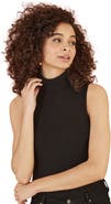 Yumi Roll Neck Sleeveless Sweater