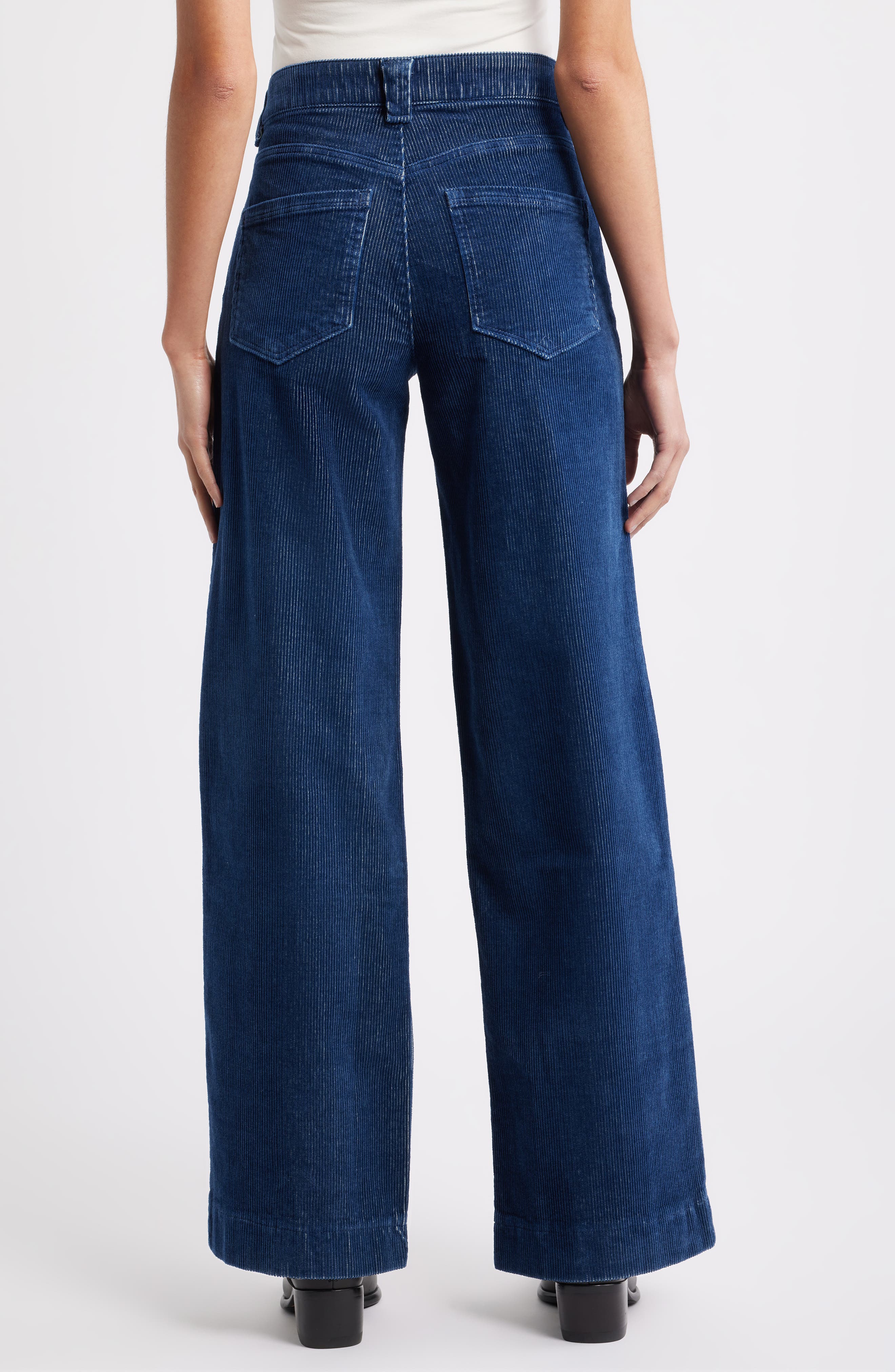 Sam High Waist Wide Leg Corduroy Pants - image 2