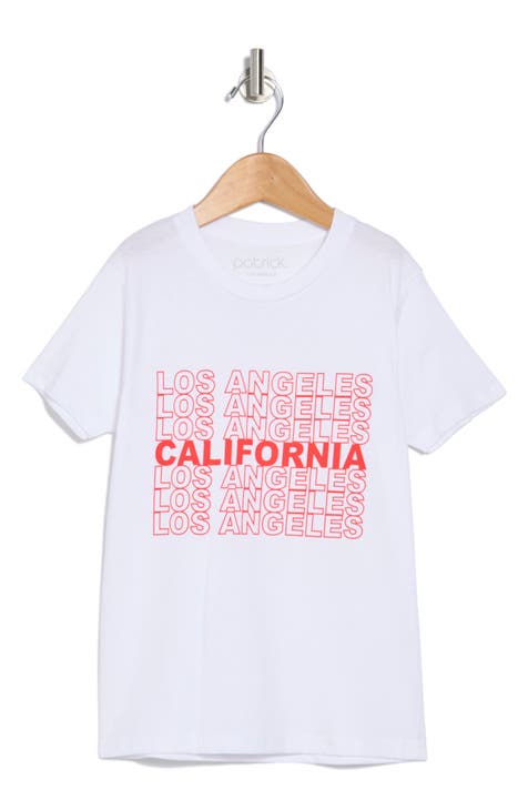 Kids' Los Angeles Cotton Graphic T-Shirt (Big Kid)