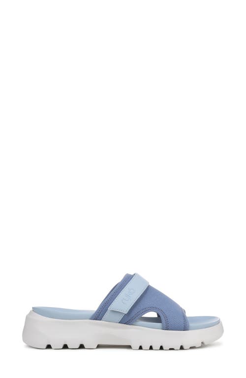 Ryka Women's Brilliant Sport Slide Sandals In Manor Blue