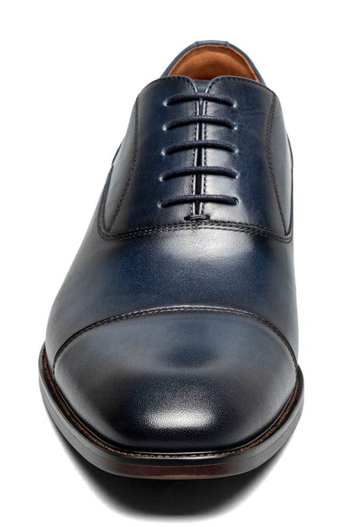 Florsheim Sorrento Lux Cap Toe Oxford In Navy