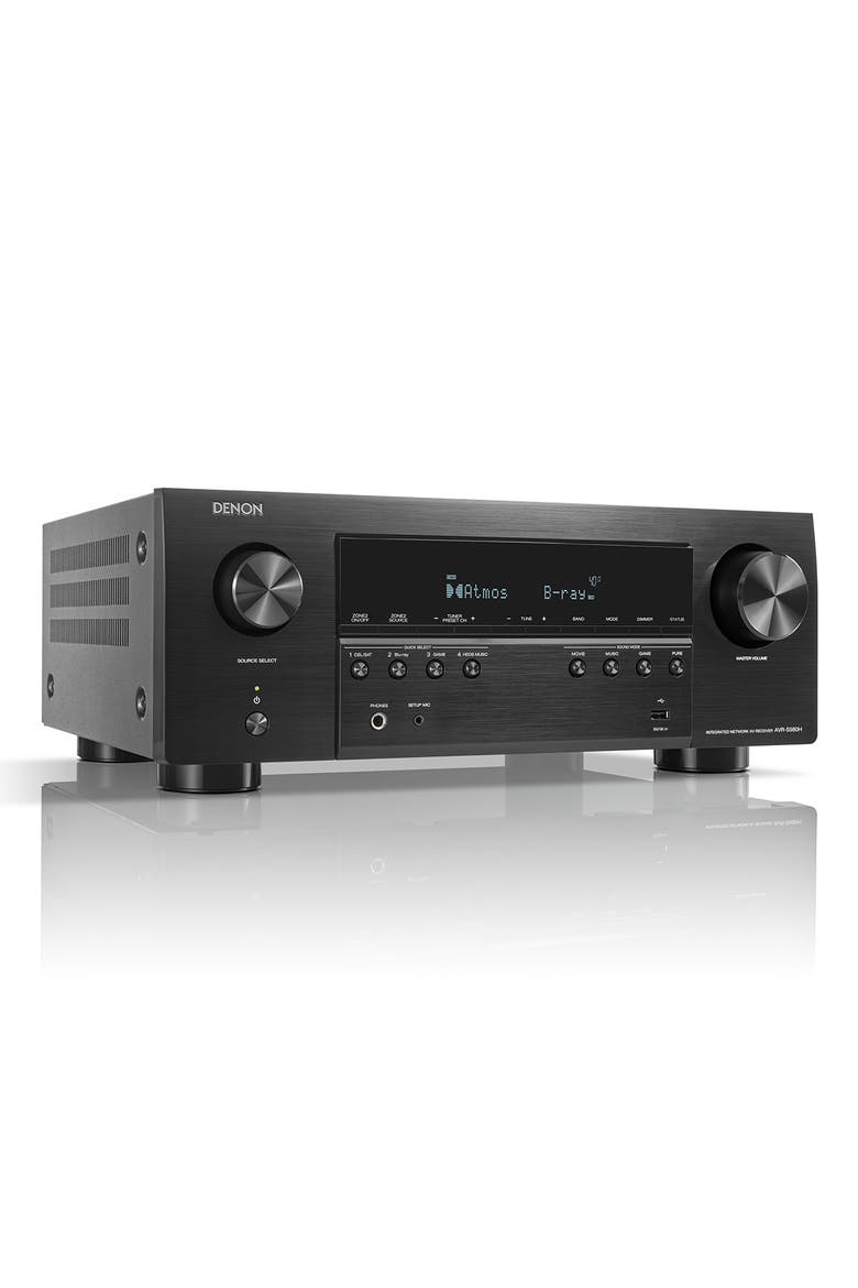 AVR-S980H 7.2 Channel 8K Home Theater Receiver with Dolby Atmos & HEOS Built-In, Alternate, color, Black